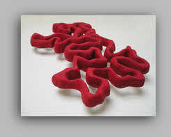 Wandobject uit de serie "brainline" 01
